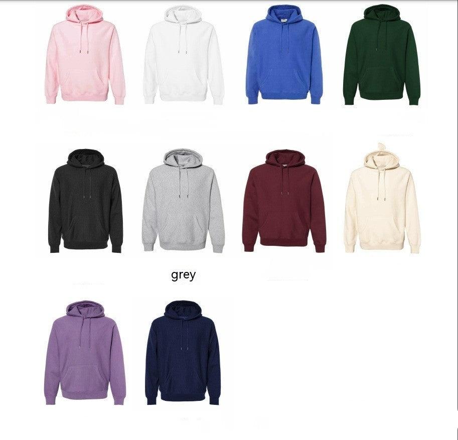 Customized Letter Name Round Neck Hoodie From Europe And America - Cruish Home