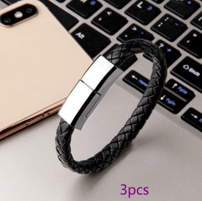 New Bracelet Charger USB Charging Cable Data Charging Cord For IPhone14 13 Max USB C Cable For Phone Micro Cable - Cruish Home