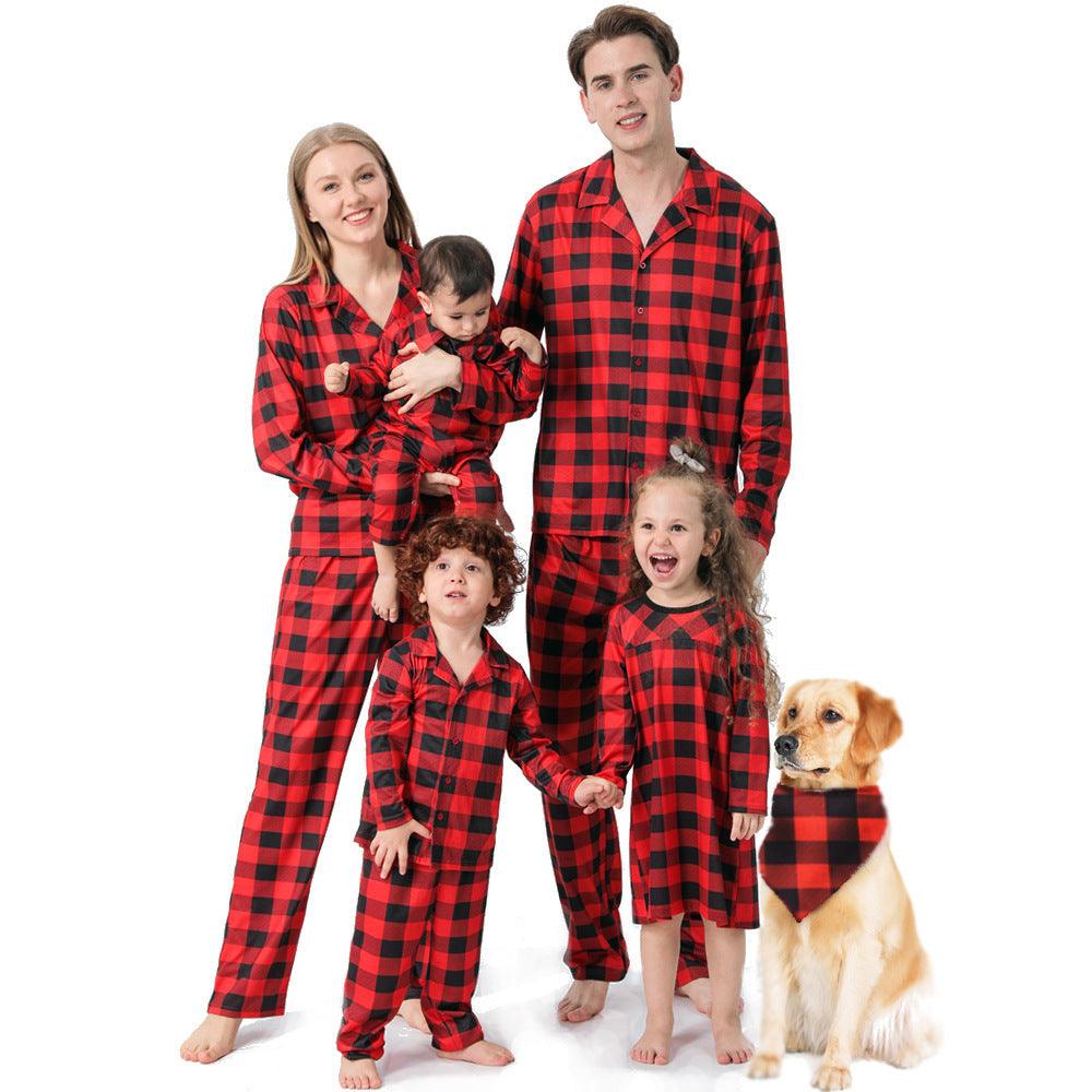 European And American Christmas Parent-child Pajamas Set - Cruish Home