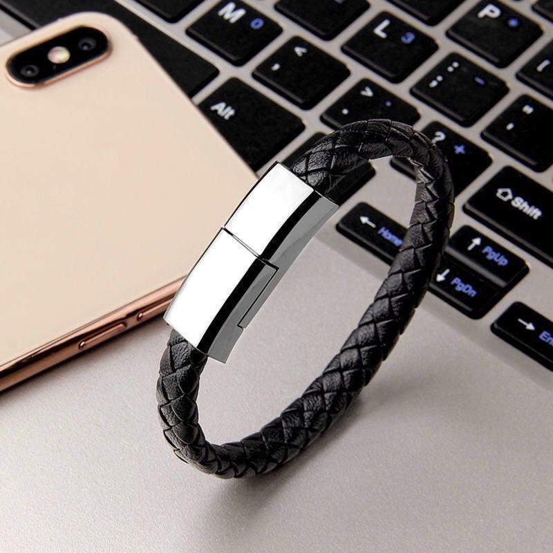 New Bracelet Charger USB Charging Cable Data Charging Cord For IPhone14 13 Max USB C Cable For Phone Micro Cable - Cruish Home