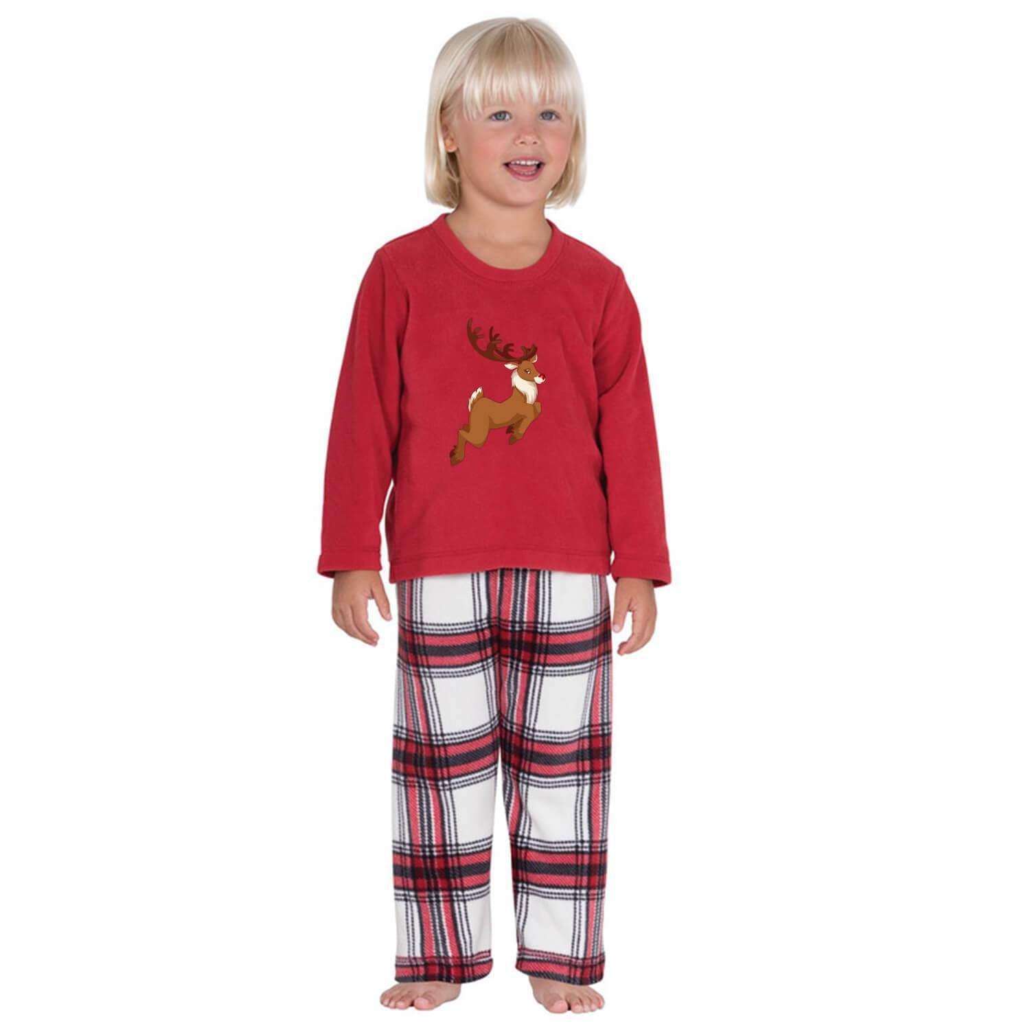 Christmas Reindeer Parent-child Matching Pajamas Set - Cruish Home