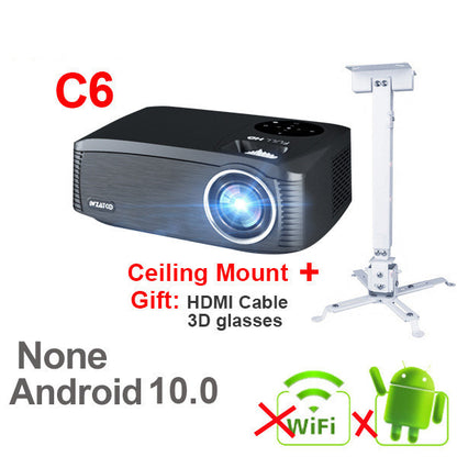 New Smart Android Electronic School Shape HD 1080P 4K Projector