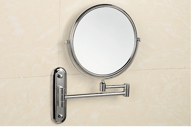 Cosmetic Mirror Wall Mounted Double Side Adjustable, Rotating Function Mirror - Cruish Home