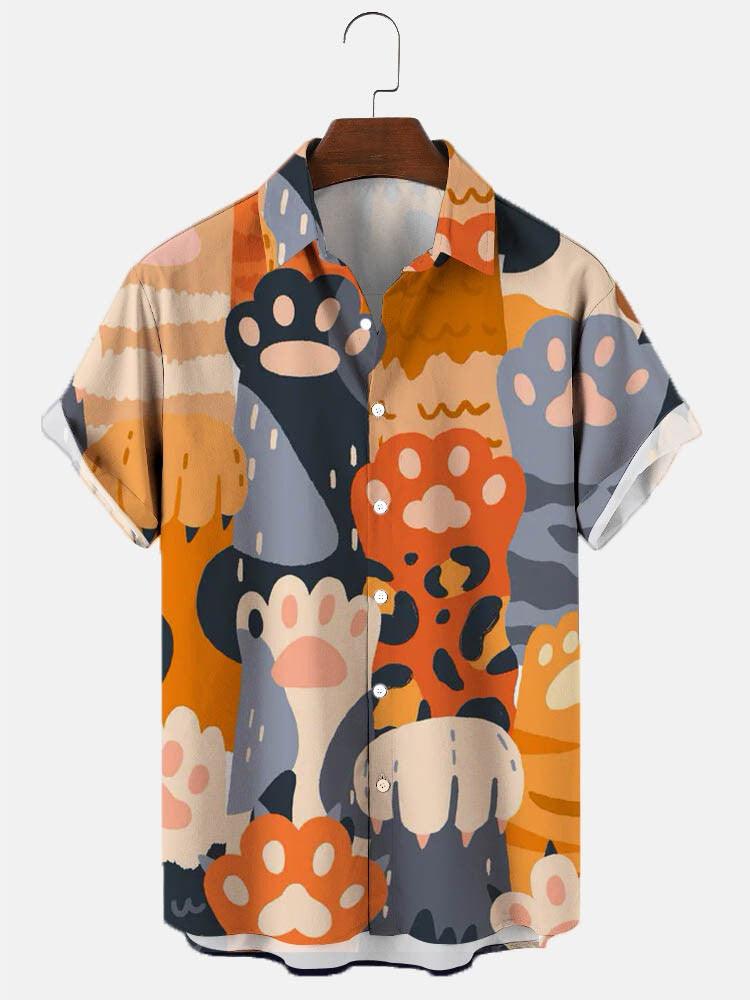 Men's 3D Fashion Printed Hawaiian Cartoon Shirt - Cruish Home