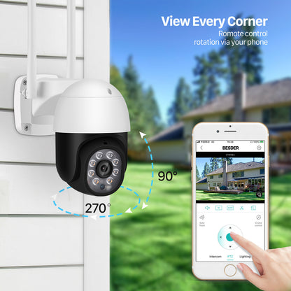 New Product 2 Inch Surveillance Camera Wireless Wifi Home  High-definition Outdoor Monitor