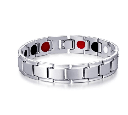 Health Energy 4 IN 1 Bracelet Magnetic Titanium Bio Energy Bracelet For Men Arthritis Twisted Healthy Magnetic Bracelet - Cruish Home