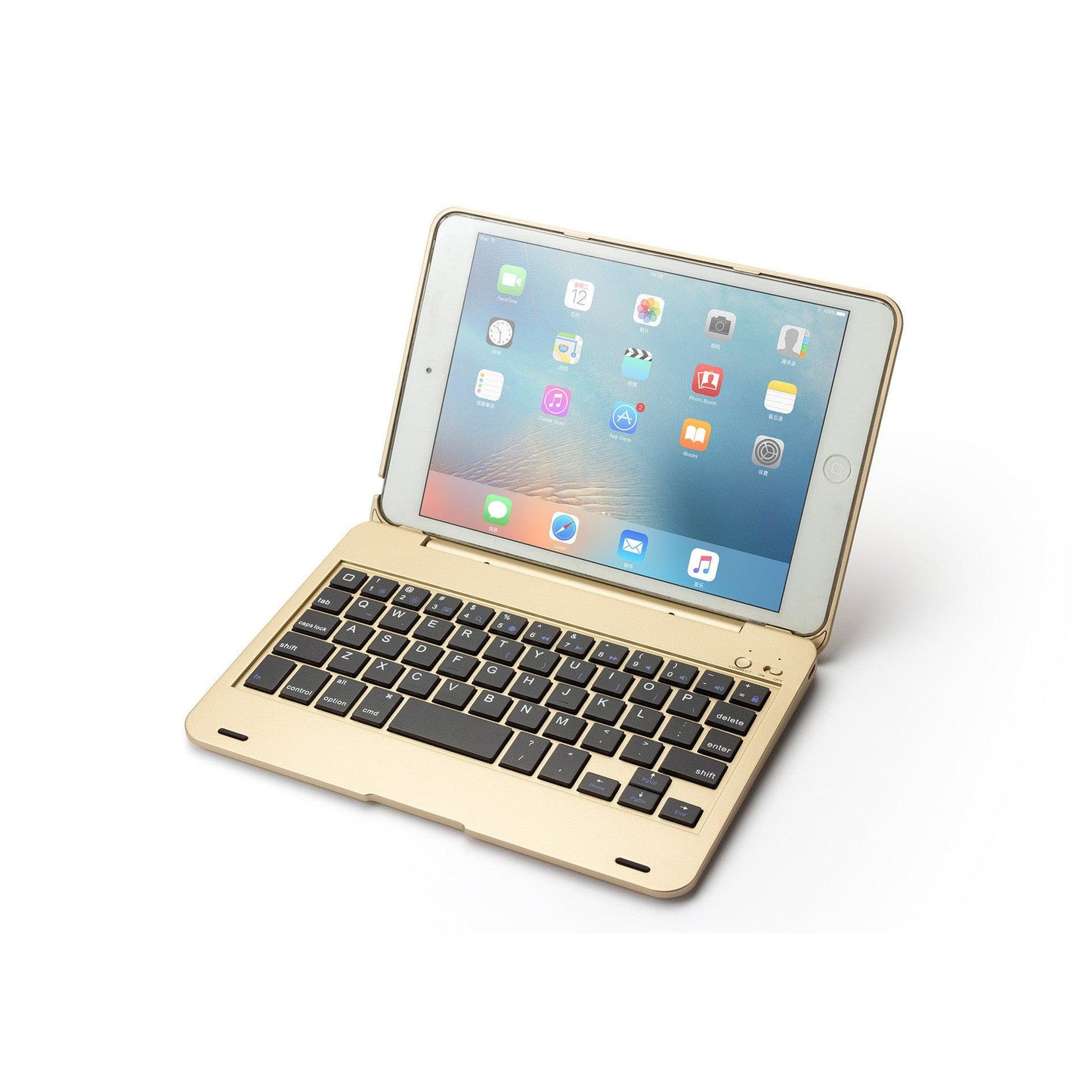 Compatible with Apple, Rotatable Bluetooth Ipad Touch Keyboard With Backlight - Cruish Home