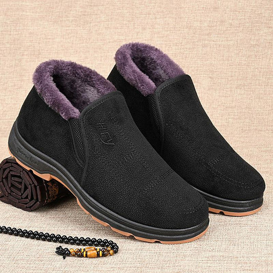 Cotton-padded Shoes Men Winter Velvet And Thick Male Warm - Cruish Home