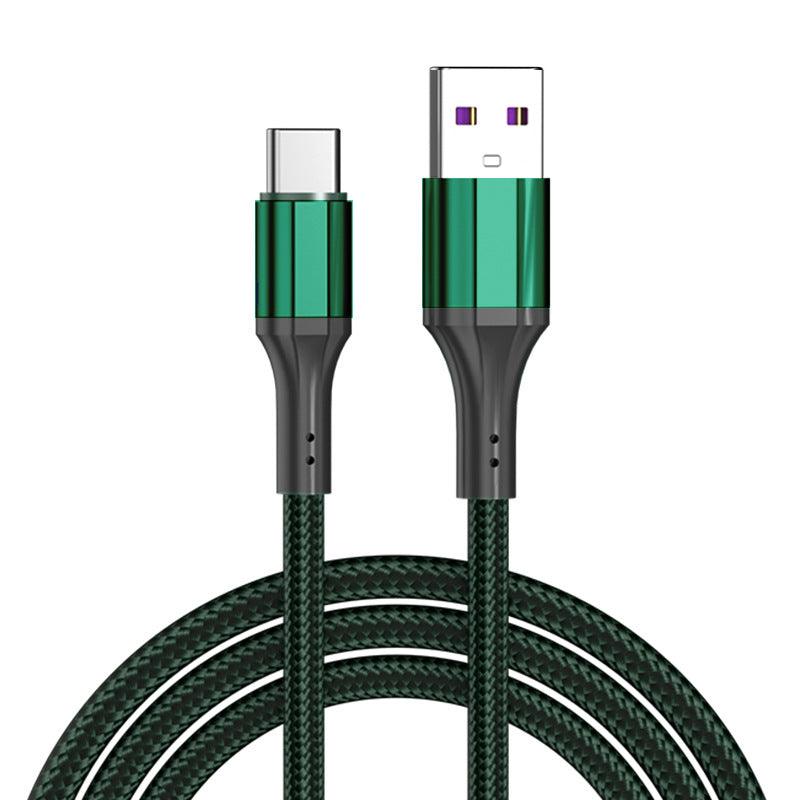 Weaving Type-C Data Cable For Fast Charging Of Mobile Phones - Cruish Home