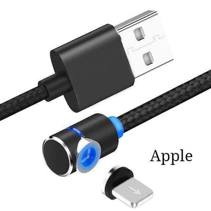 Magnetic Cable LED Magnet Charger Cable USB Cable & USB Type-C USB C - Cruish Home