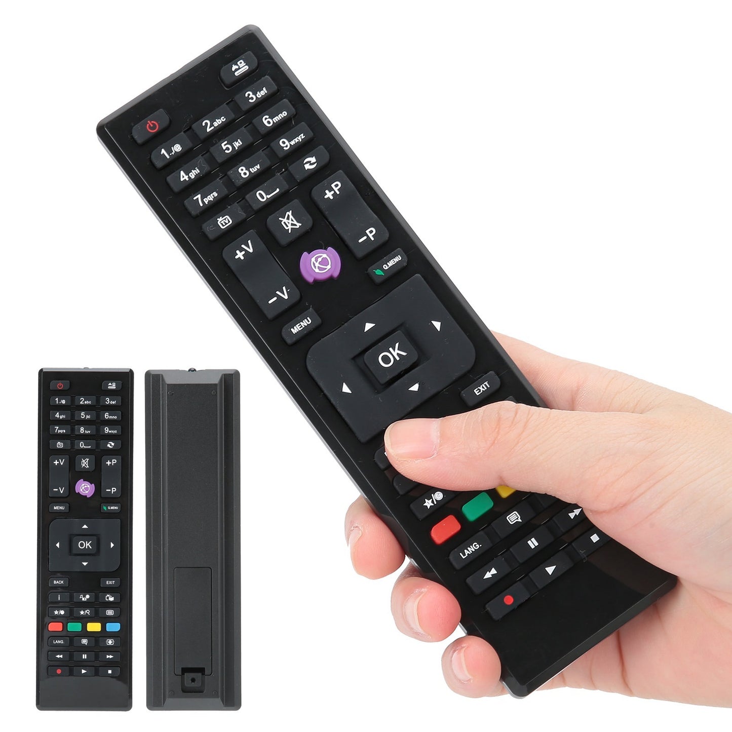 RC4875 TV Remote Control LED Television Controller for Telefunken TE22275B35TXG TE32182B301C10