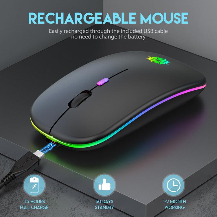 Silent Silent Laptop Gaming Girl Mouse - Cruish Home