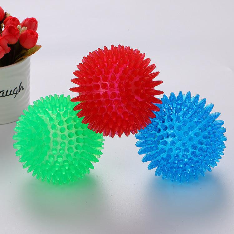 TPR Toy Spiky Ball Sounding Dog - Cruish Home