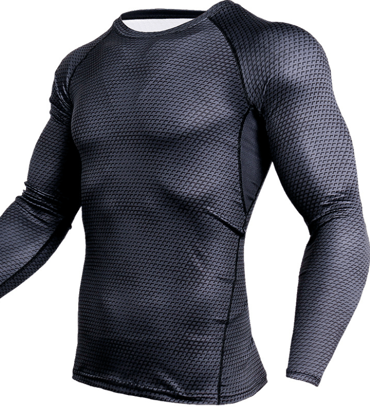 Compression Shirt Men Gym Running Shirt Quick Dry Breathable Fitness Sport Shirt Sportswear Training Sport Tight Rashguard Male - Cruish Home