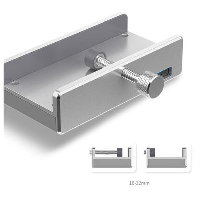 All aluminum usb3.0 splitter computer notebook converter snap-in expansion HUB hub universal - Cruish Home