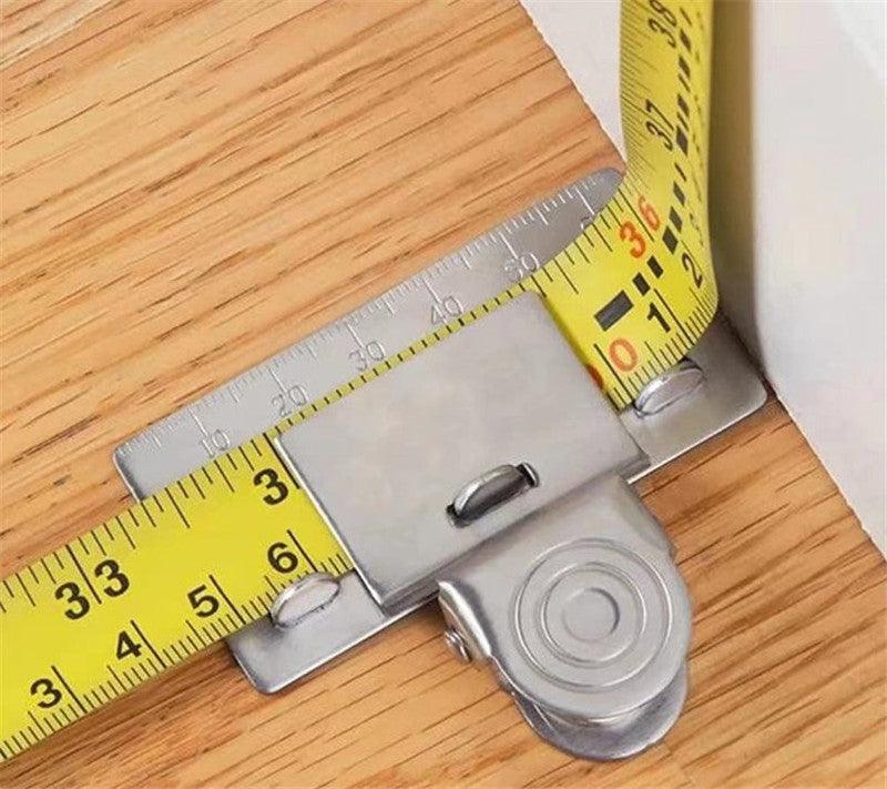 Measuring Clamp, Tape Measure, Curling Clamp, Measuring Rule Fixing Clip - Cruish Home