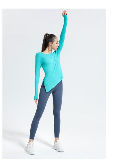 Blazer Women's Long Sleeve Tight Yoga Wear - Cruish Home