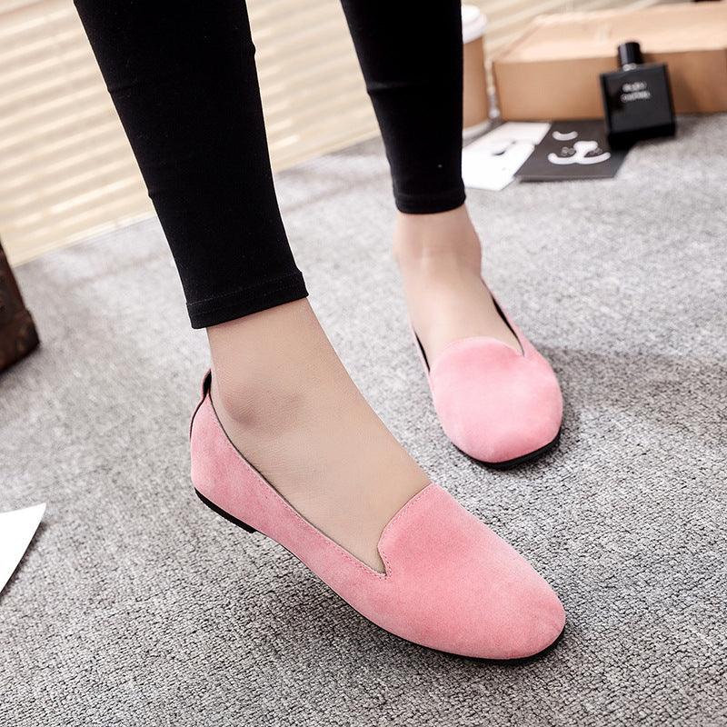 Round toe flat shoes for women, perfect for spring