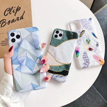 Geometric Marble Cases - Cruish Home