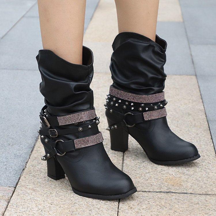 Women's leather boots - Cruish Home