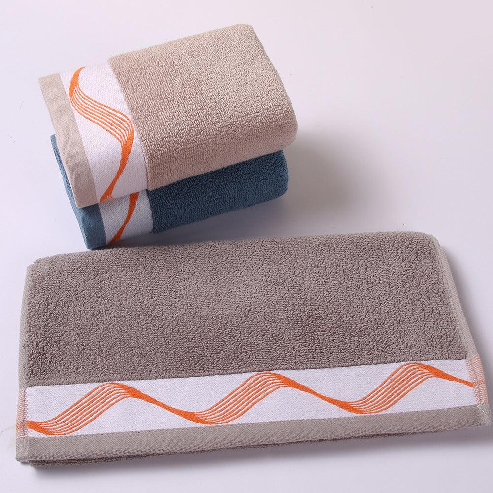 Absorbent Thickened Cotton Towel With Hand Gift - Cruish Home