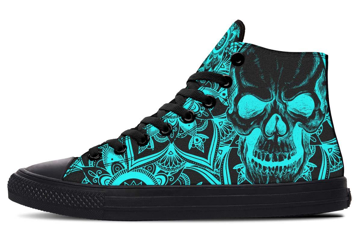 Printed Couple High-top Canvas Shoes - Cruish Home