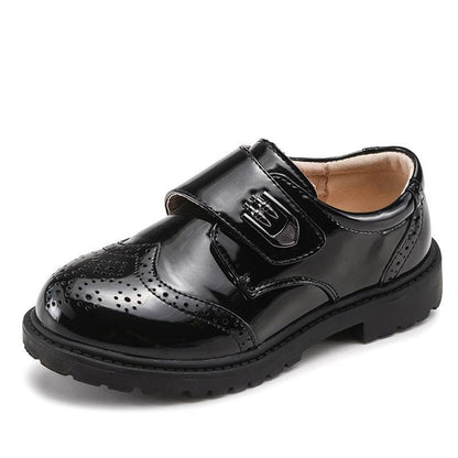 Boys' Leather Shoes, Children's Shoes, British Casual Single Shoes, Student Performance Shoes - Cruish Home