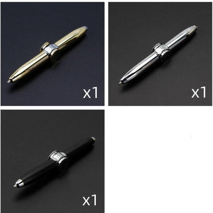 Multifunctional decompression finger gyro student ballpoint pen - Cruish Home