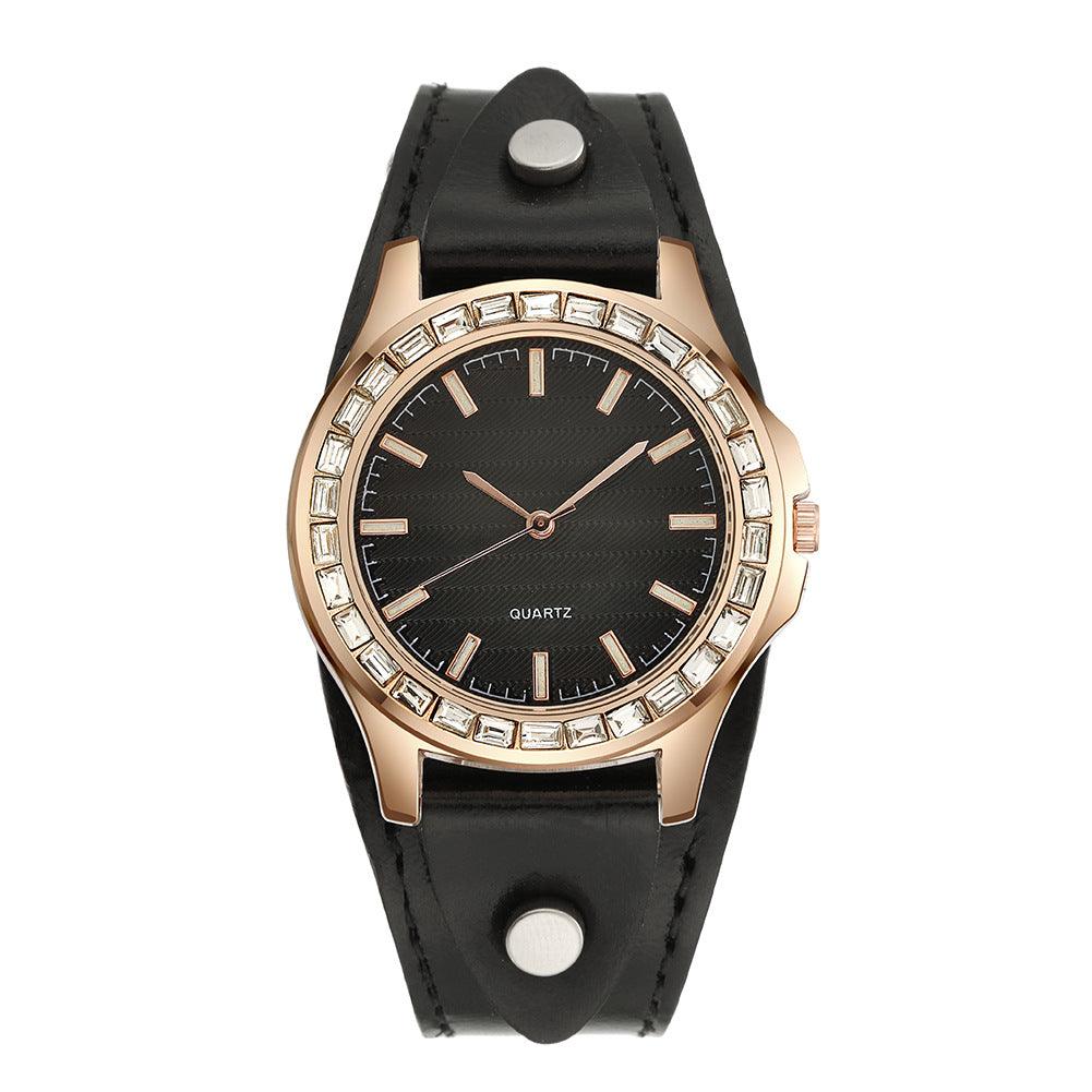 Light Luxury Watch Full Diamond Bracelet Women's Watch Simple - Cruish Home