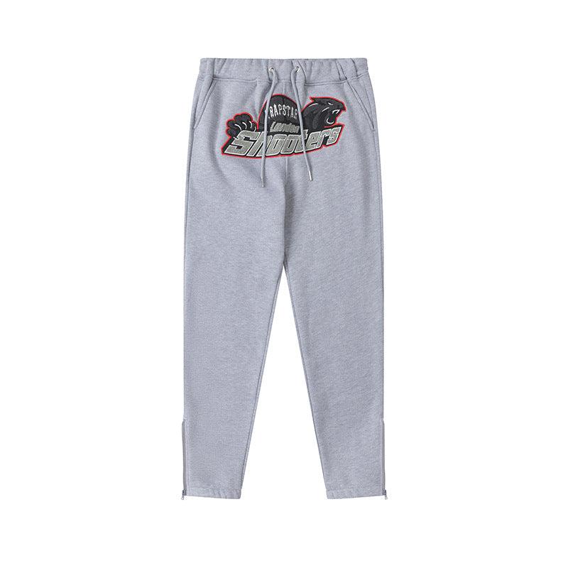 Padded Hooded Sweatshirt Zipper Pants Men And Women Sweatpants Set - Cruish Home