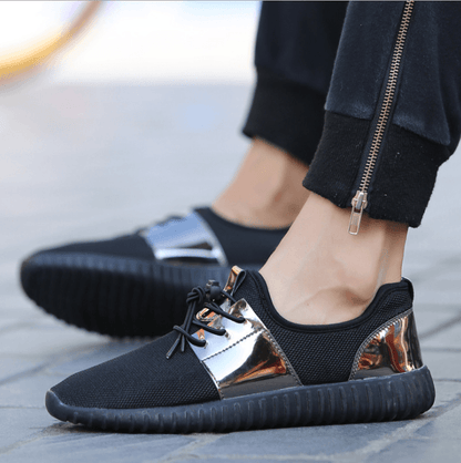 New Summer Breathable Shoes Men Flat shoes Autumn Fashion Men Shoes Couple Casual Shoes - Cruish Home