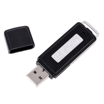 Portable USB Recorder 8GB Voice Recorder Mini Digital Voice Recording U Disk Audio Recorder With Mic Rechargeable