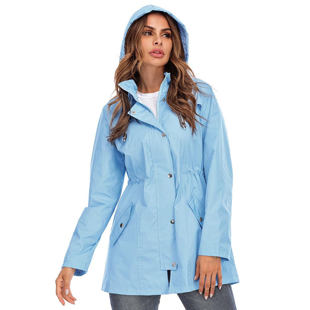 Waterproof zipper raincoat jacket - Cruish Home