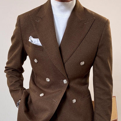 Spring Italian Double Breasted Suit Suit