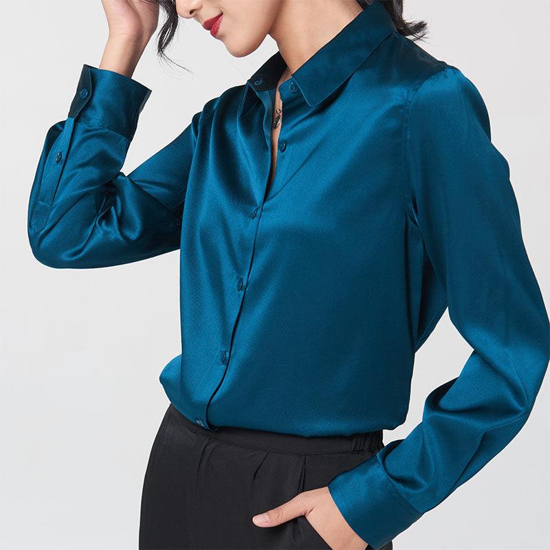 Silk long sleeve shirt - Cruish Home