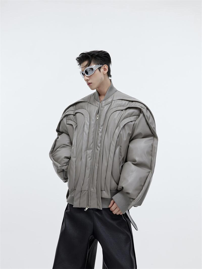 Men's Niche Three-dimensional Cotton Jacket Design - Cruish Home