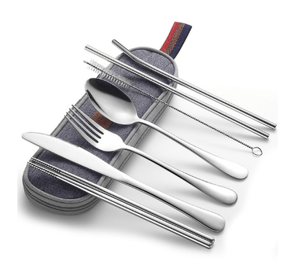 Minimalist stainless steel set - Cruish Home