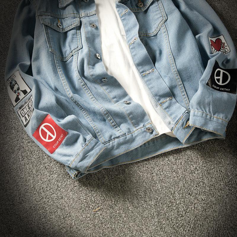 Casual denim jacket clothes - Cruish Home