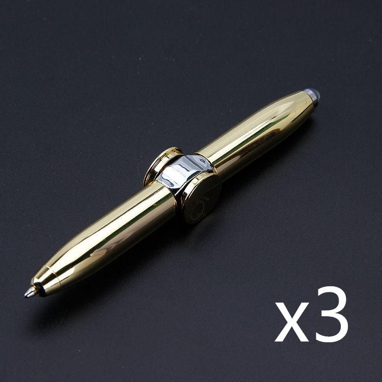 Multifunctional decompression finger gyro student ballpoint pen - Cruish Home