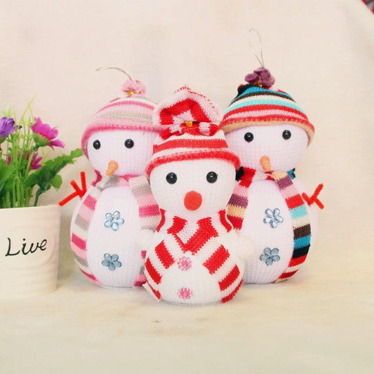 Christmas Decorations Little Doll Snowman - Cruish Home