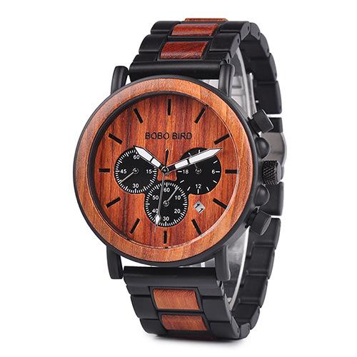 Fashion and Casual Wooden Luxury Watch For Men