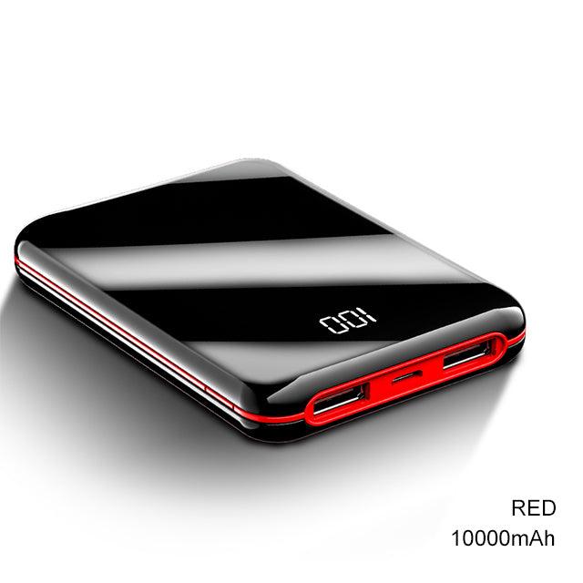 Smart power bank with 10,000mAh Li-polymer battery