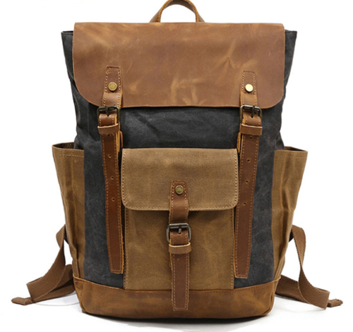 High Quality Fashion Canvas Backpack For Men And Women