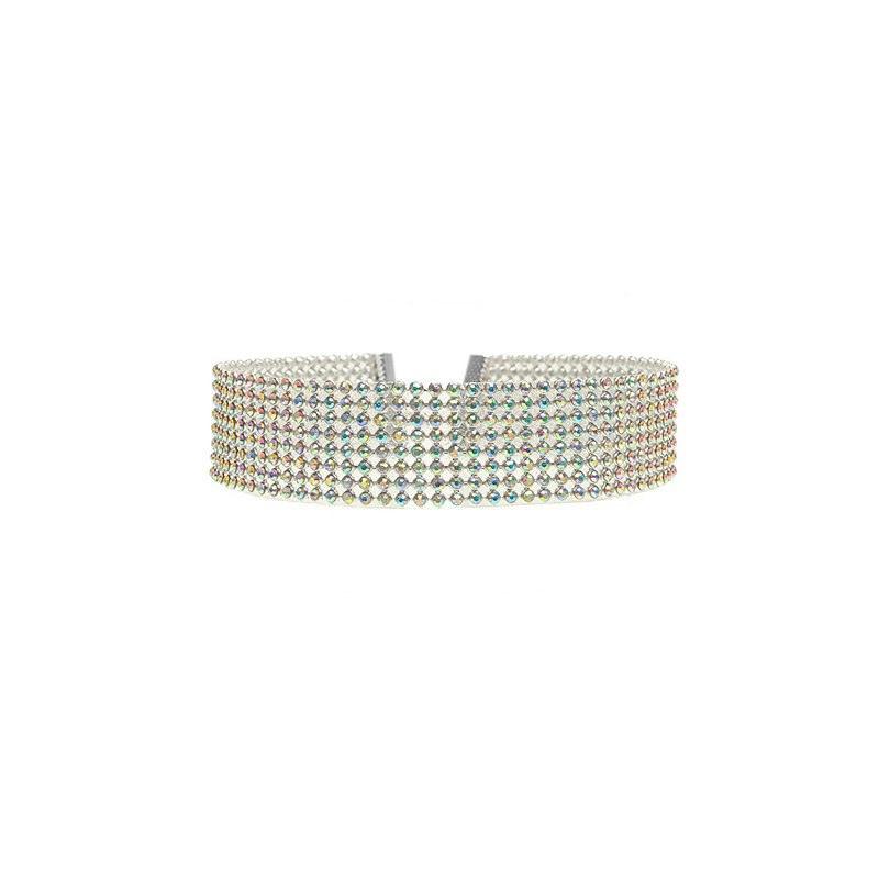 Fashion Women Full Crystal Rhinestone Choker Necklace Wedding Jewelry Chokers Necklaces for Women - Cruish Home