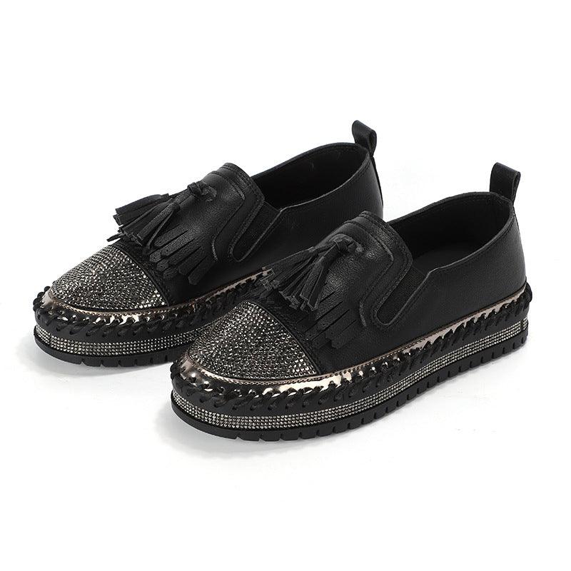 Student board shoes with tassels - Cruish Home