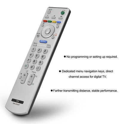 Replacement TV Remote Control Television Controller for Sony RMED007