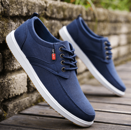 Men Casual Shoes Summer Canvas Shoes Men Breathable Casual Canvas Men Shoes Walking Men Shoes Chaussure Homme Factory sales - Cruish Home