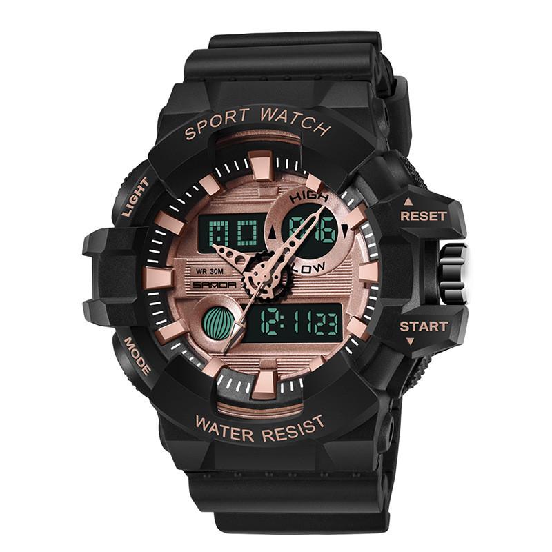 Fashion Sports Waterproof Electronic Watch For Men