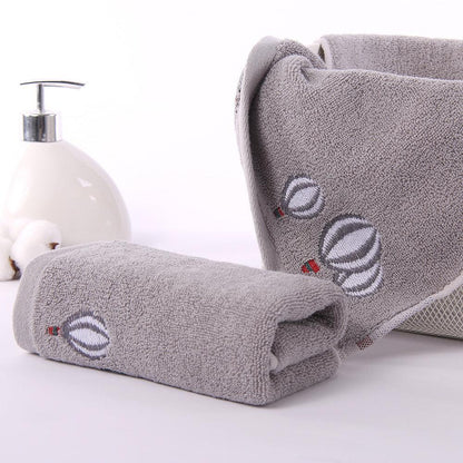 Absorbent Thickened Cotton Towel With Hand Gift - Cruish Home