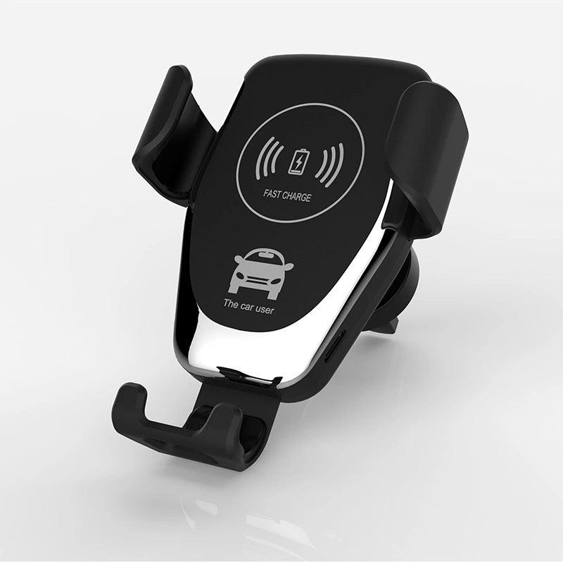 Air outlet car wireless charging bracket suction cup gravity wireless charging cattle head car wireless charger - Cruish Home